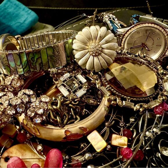 5 Pcs vintage 2 modern jewelry lot – All Wearable 7.19A - Picture 8 of 12